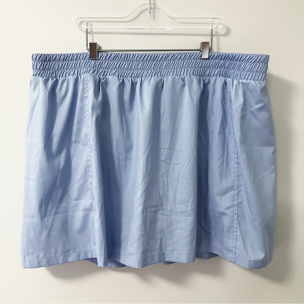 Girlfriend Collective | Blue Skort XXL Athletic Gym Running Tenniscore Workout
